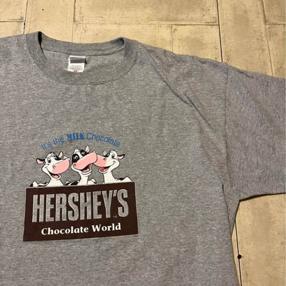 Hershey Chocolate chest graphic tshirt size 2XL